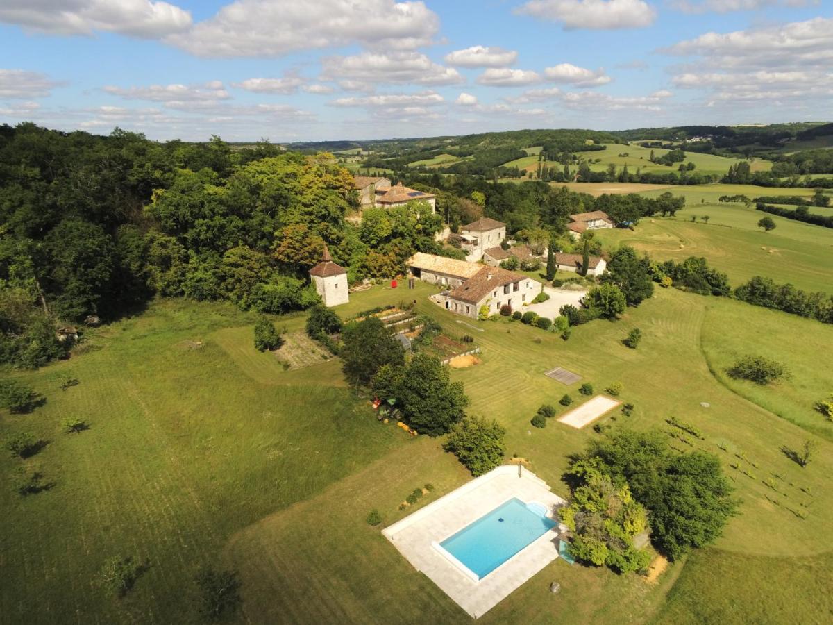 Vila Les Collines Du Quercy Blanc Castelnau-Montratier Exteriér fotografie