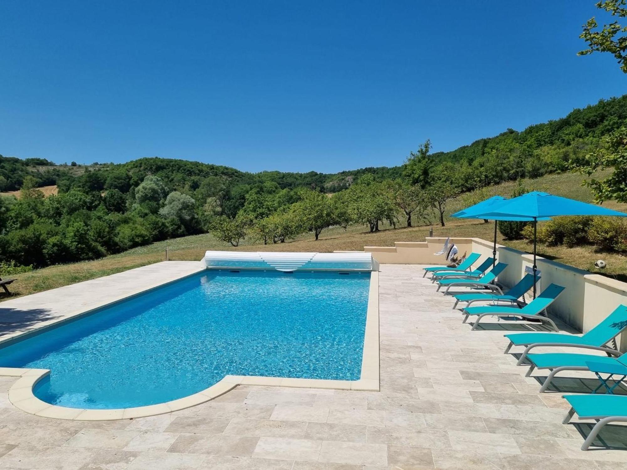 Vila Les Collines Du Quercy Blanc Castelnau-Montratier Exteriér fotografie